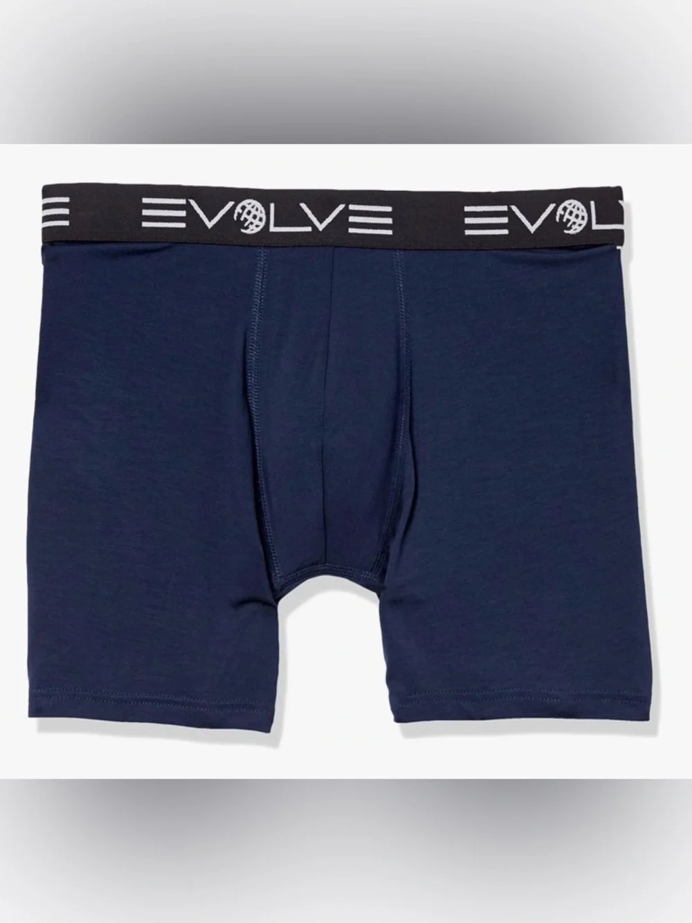 NWT M,L,XL Evolve 3-Pack Men’s Luxe Boxer Briefs - Varsity Navy